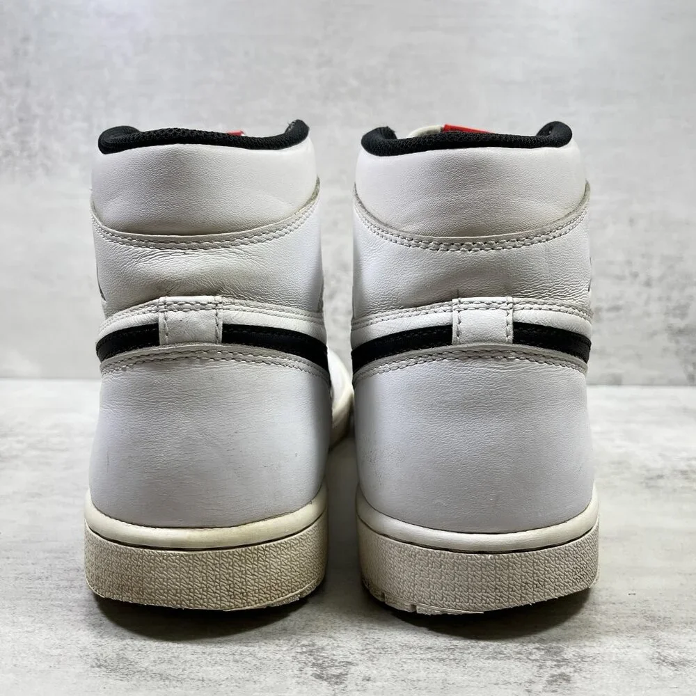 Nike Jordan 1 Retro High OG Sneakers - Men's Size 10 - Yin Yang White